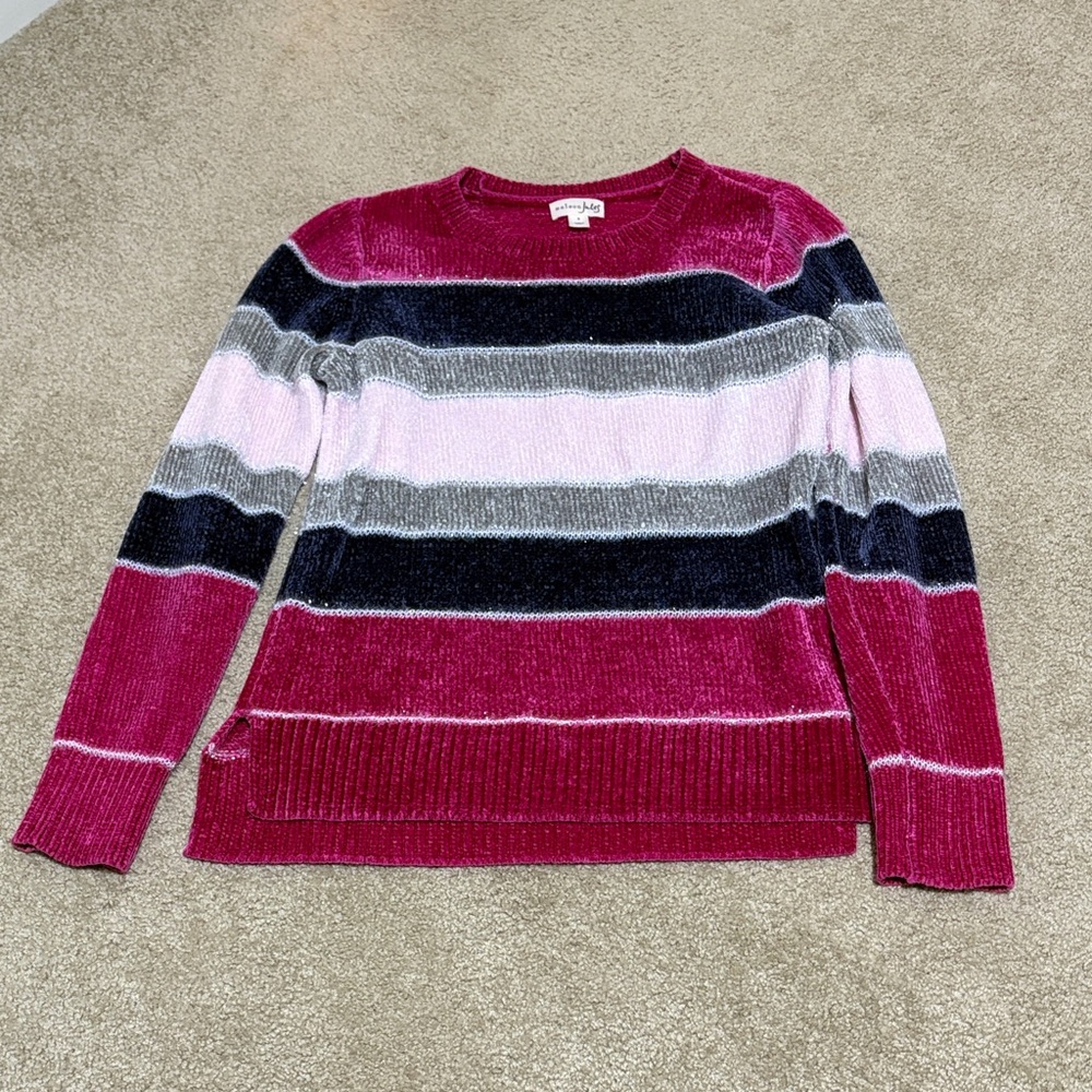 Maison Jules Women's Striped Sweater